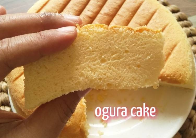 Langkah Mudah untuk Membuat Ogura cake irit telur yang Enak