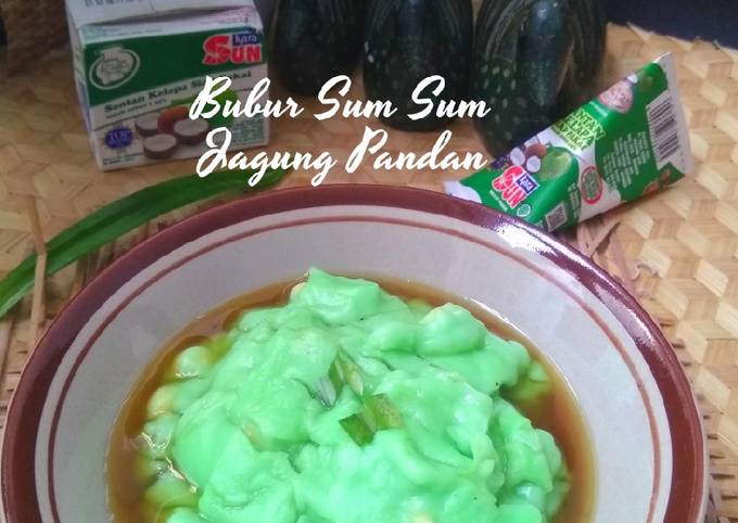 Resep Bubur Sum Sum Jagung Pandan yang Sempurna