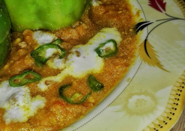 How to Make Any-night-of-the-week Stuffed Shimla Mirch…💕