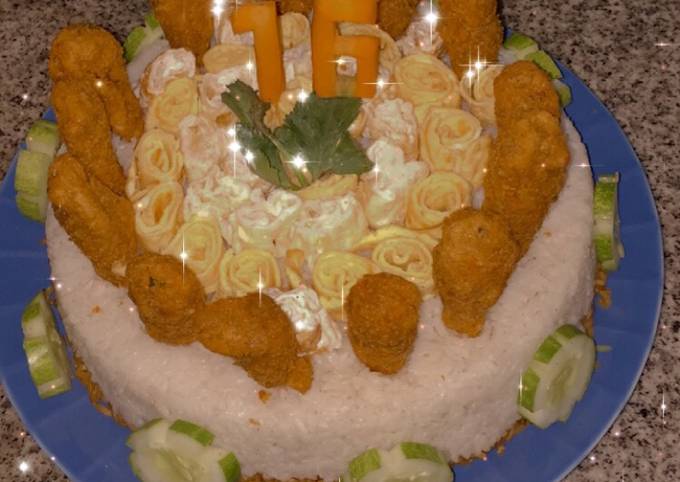 Resep Nasi ala cake, Menggugah Selera