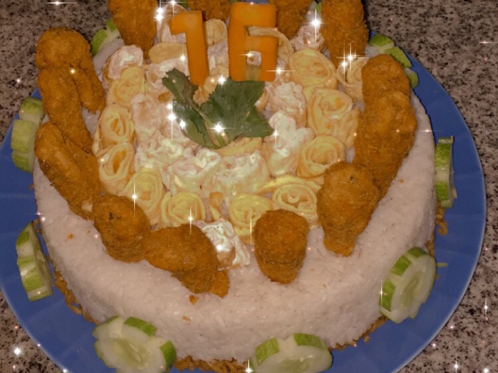 Resep Nasi ala cake, Menggugah Selera