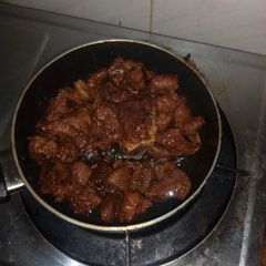 A picture of Dry fried beef.