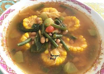 Resep Baru Sayur Asem Segar &amp;amp; Pedas Ala Warung