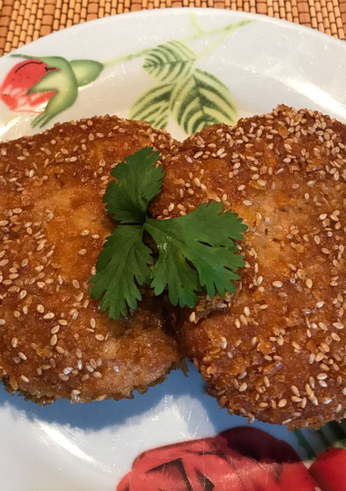 Una foto de Hamburguesas asiáticas de pollo