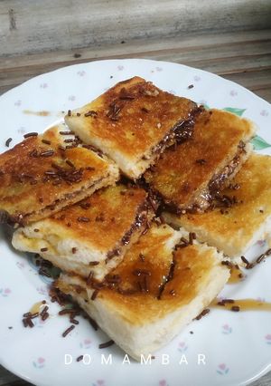 Foto resep Roti Tawar Bakar Teflon (Meses Kacang)
