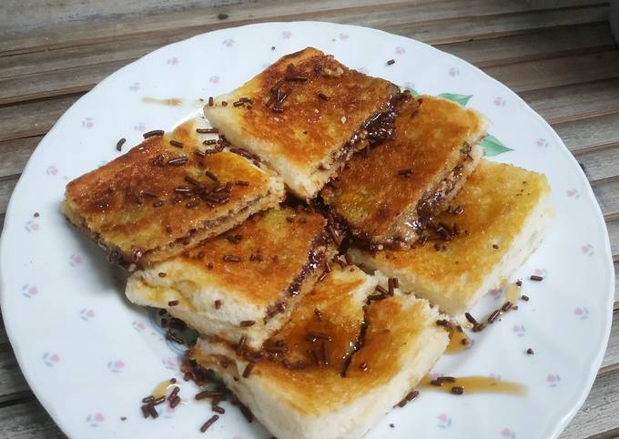 Resep Roti Tawar Bakar Teflon (Meses Kacang) Oleh Diary Of Mama Barra ...