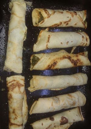 Una foto de Caneloness caseros acelga