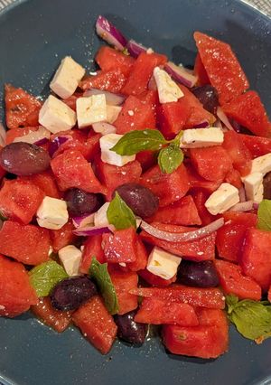 Foto principal de Ensalada de Sandía y Queso Feta