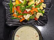 A picture of courgette soup
