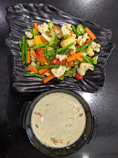 A picture of Broccoli - Zucchini Soup.