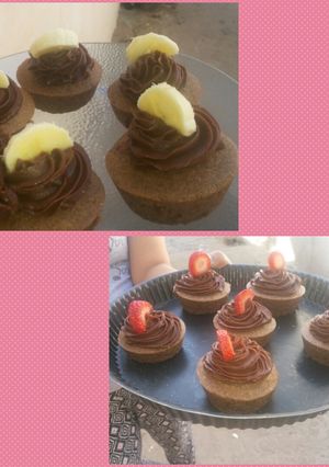 Una foto de Cupcakes de chocolate