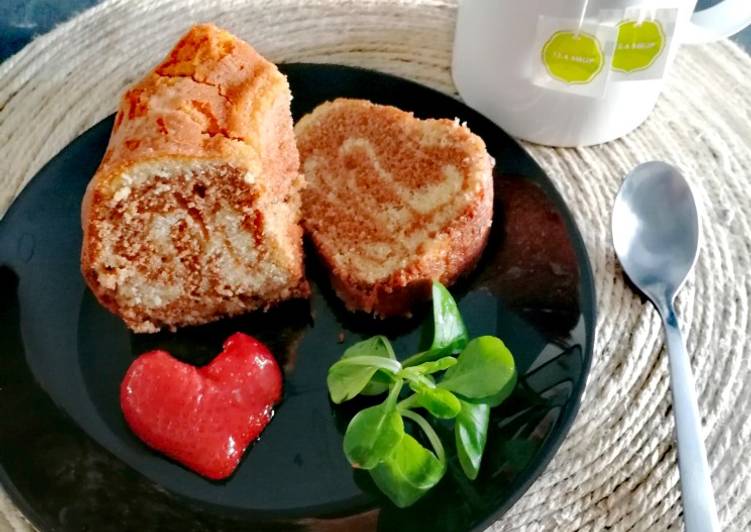 Tarta Marmoleada de mi madre