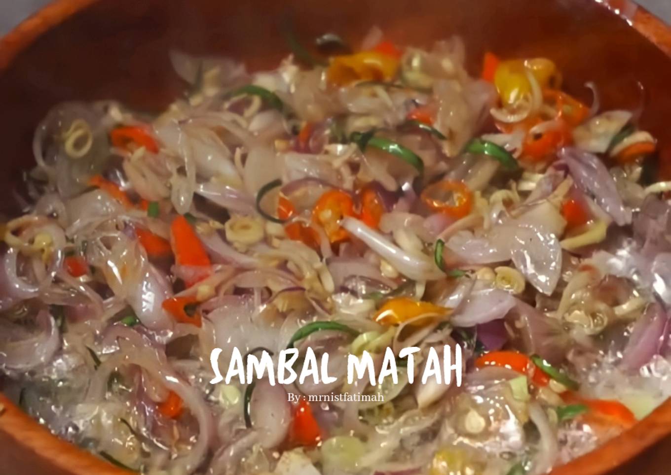 Sambal Matah melawan kebangkrutan