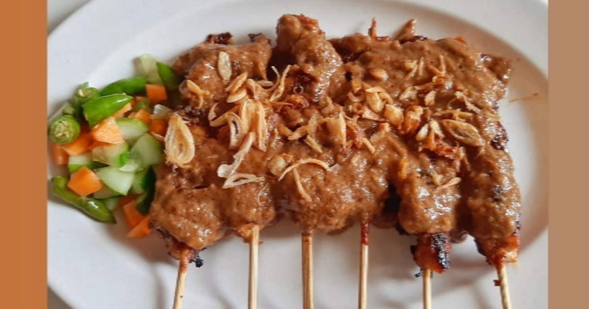  Resep  Sate ayam  bumbu  kacang  oleh Bunda Khay Cookpad