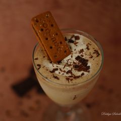 A picture of Bourbon vanilla Shake.