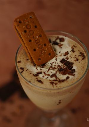 A picture of Bourbon vanilla Shake.