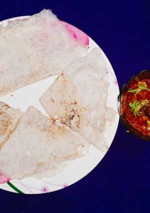 A picture of Neer Dosa.