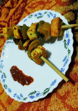 A picture of Paneer tikka.