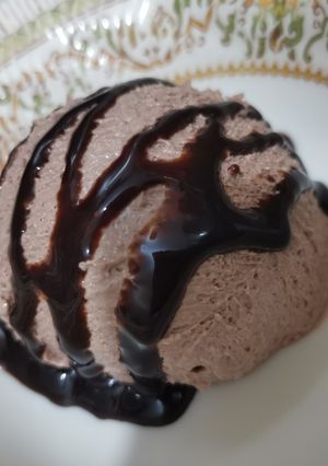 صورة لوصفة ايسكريم كاكاو 👌