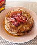 Amerikai palacsinta baconnel és juharsziruppal #gluténmentes #tejmentes