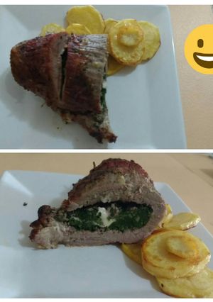 Una foto de Tapa de asado rellena