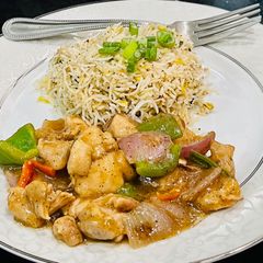 A picture of Black Pepper Chicken.