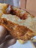 Pancitos🥐de yuca con queso🧀 y bocadillo de guayaba🍯en sartén😜