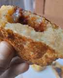Pancitos🥐de yuca con queso🧀 y bocadillo de guayaba🍯en sartén😜