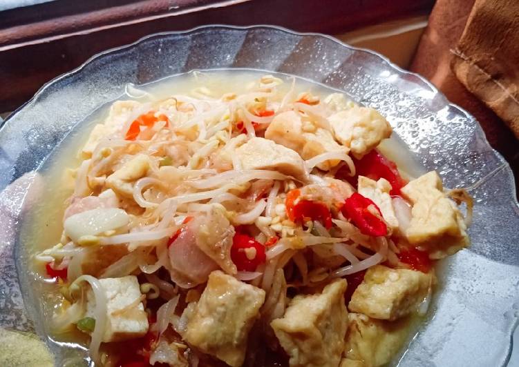 Resep Cah Tauge Tahu Ikan Asin (ala anak kos) Anti Gagal