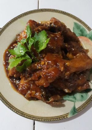 Foto resep Ayam kecap saos tiram (W#37)
