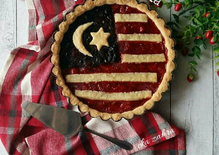 Resep Mixed Berry Pie Ceria Merdeka #ChefZam yang Lezat