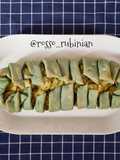 Treccia di spirulina con zucchine