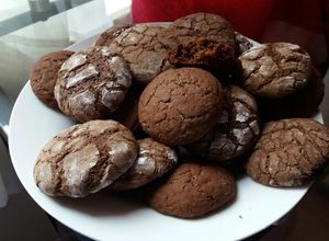 Una foto de Galletas de chocolate