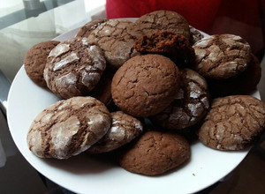 Una foto de Galletas de chocolate