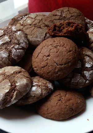 Una foto de Galletas de chocolate