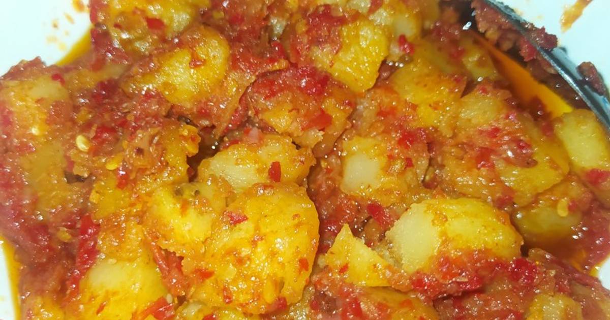 Resep Kentang Balado Oleh Tanti Rahmalia Sompie - Cookpad