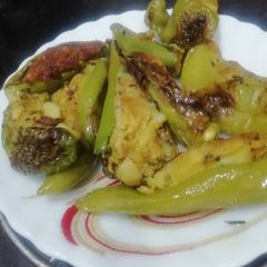 A picture of Potato Stuffed Chilli Pepper.