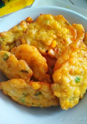 Foto resep Bakwan teri jagung