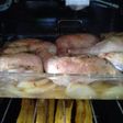 Pollo al horno con papas
