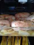 Pollo al horno con papas