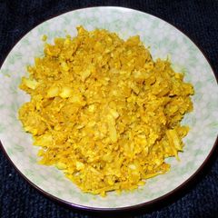 A picture of CAULIFLOWER RICE WITH MOROCCAN SPICES. JON STYLE.