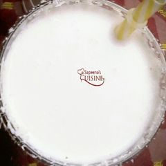 A picture of Coconut and dates drink.