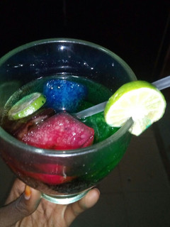 A picture of Rainbow drink.