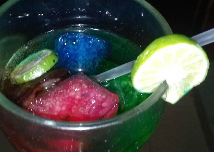 Rainbow drink