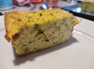 Une photo de Flan à la courgette