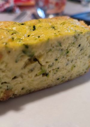 Une photo de Flan à la courgette