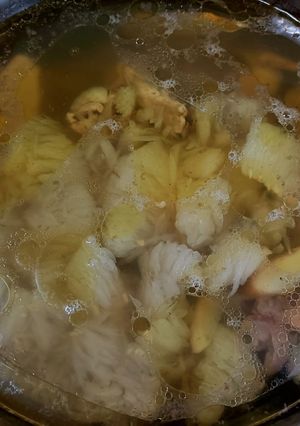 中秋限定~柚子雞湯 的食譜成品照片