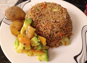 Una foto de Arroz estilo horiental
