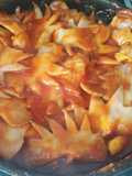 Crestas con tomate