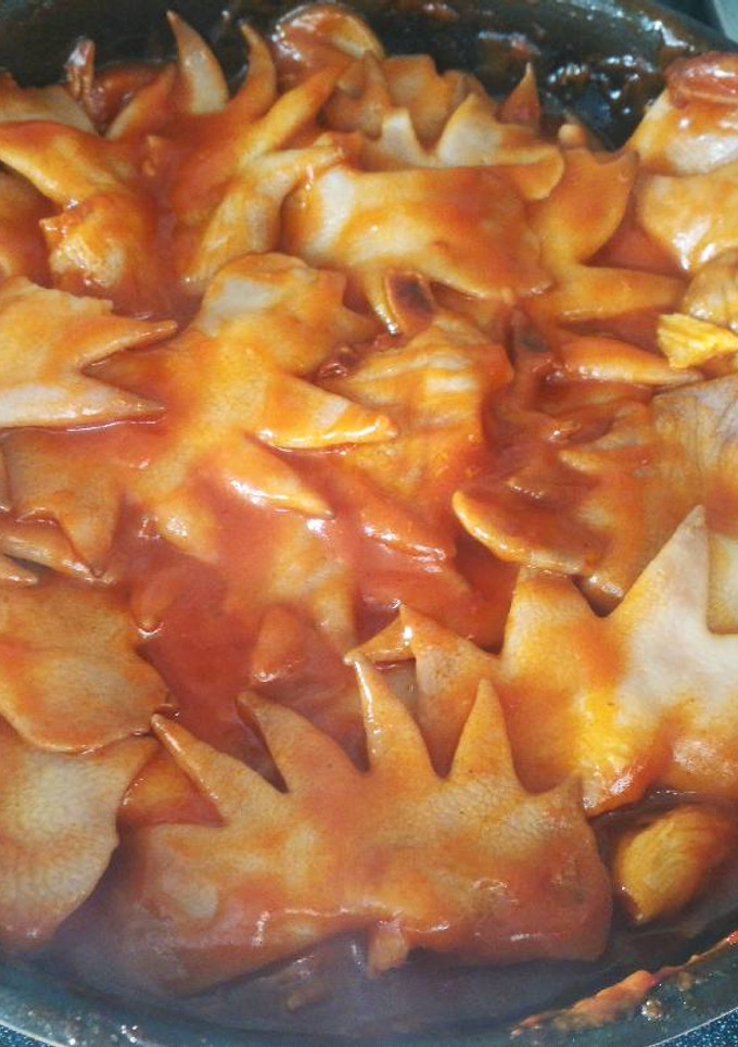 Una foto de Crestas con tomate